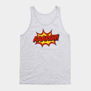 Aaargh! Comic Effect Tank Top